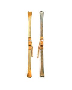 8 mm Gold Plated Watch Bracelet 1018