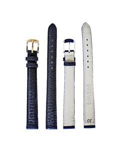 10 mm Black Leather Strap XL 60814D2G