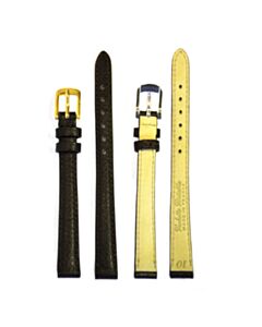 10 mm Brown Leather Watchstrap 20814