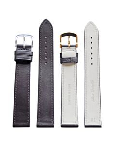 18 mm Brown Leather Watch Strap XL