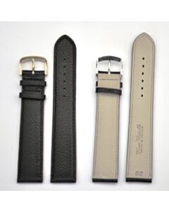 20 mm Brown Leather Watch Strap XL