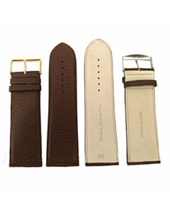 30 mm Light Brown Leather Watch Strap XL