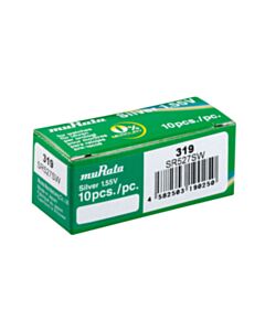 Silver Oxide Button Cell Battery 319 Murata SR527SW