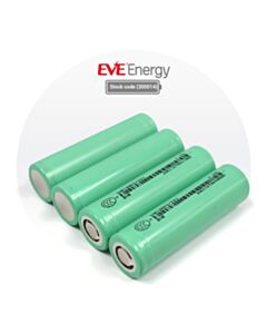 Lithium-ion battery 18650 3.2 Ah 3.6 V EVE unprotected