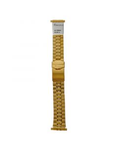 18-22 mm Gilt Bracelet with Safety Buckle
