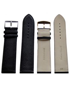 26 mm Black Leather Strap XL 26FM50814D2G